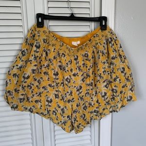 High Rise Flowy Shorts